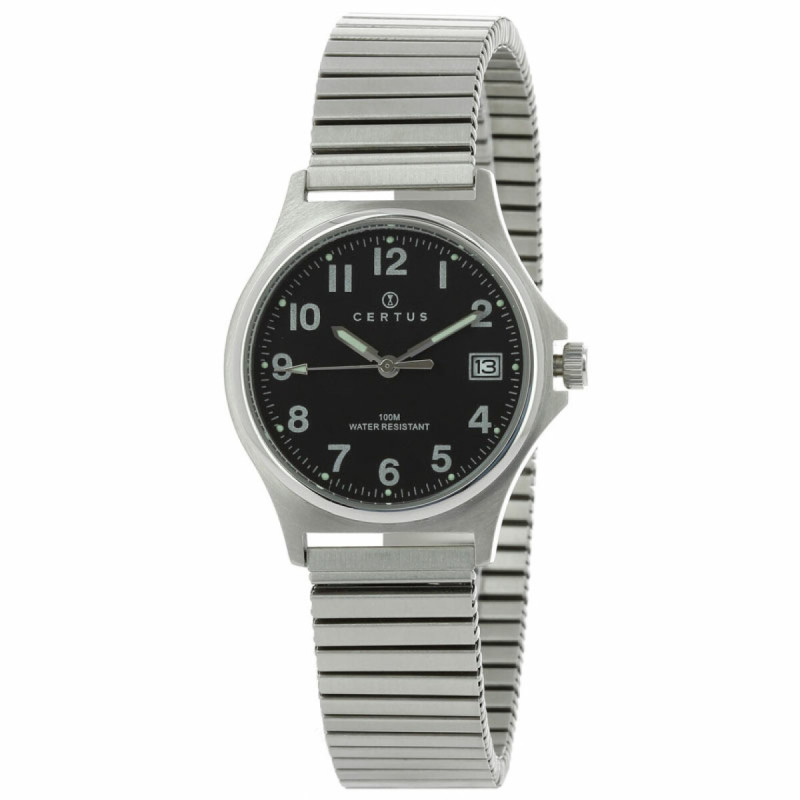 Montre analogique Certus bracelet acier argenté