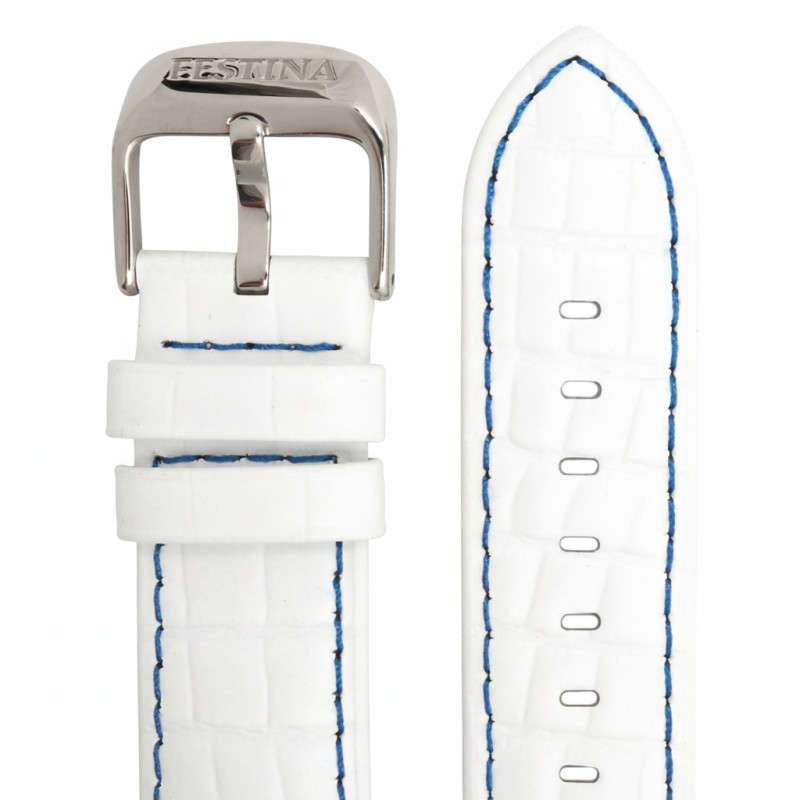 Bracelet de montre Festina cuir blanc