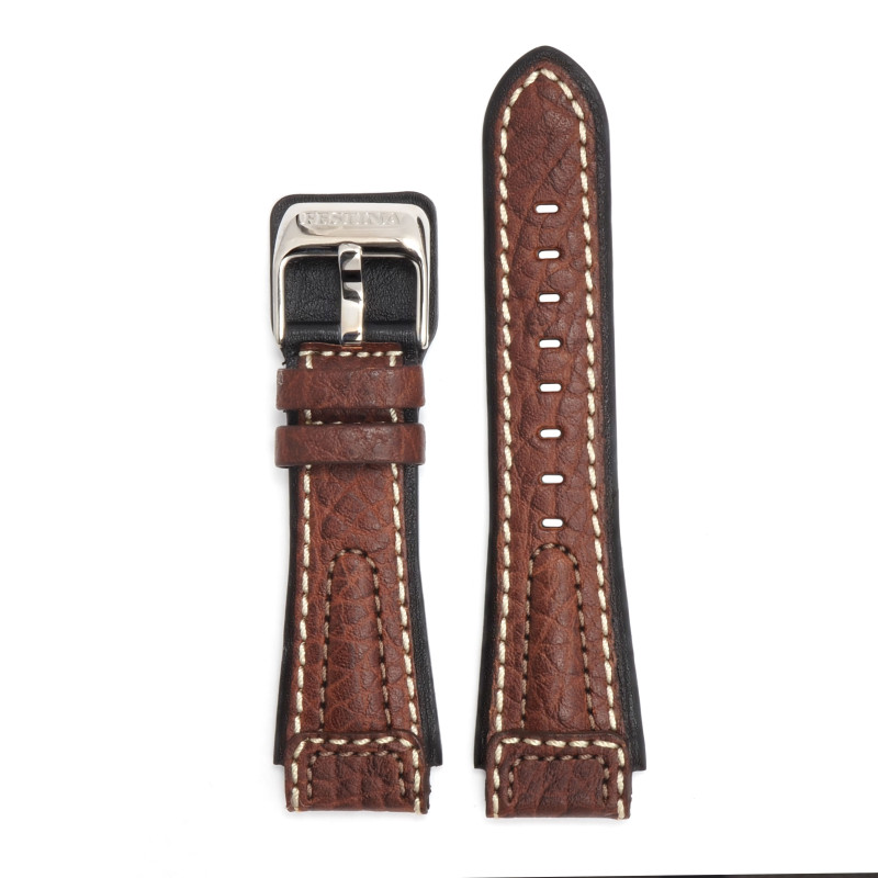 Bracelet de montre Festina cuir marron