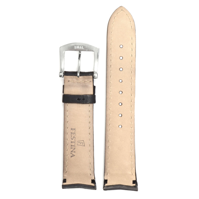 Bracelet de montre Festina cuir noir