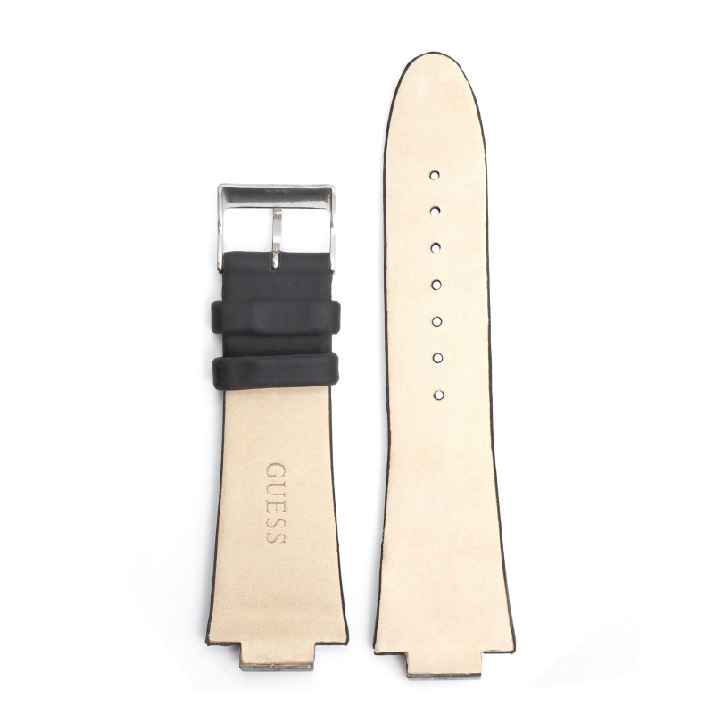 Bracelet de montre Guess cuir noir