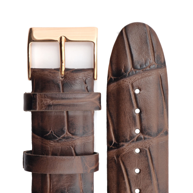 Bracelet de montre Guess cuir marron