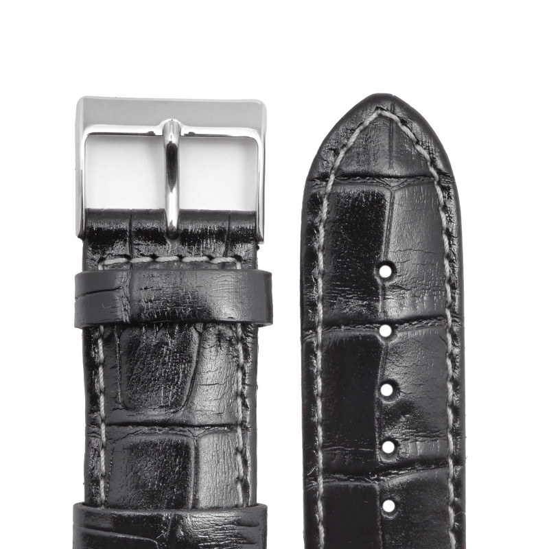 Bracelet de montre Guess cuir noir