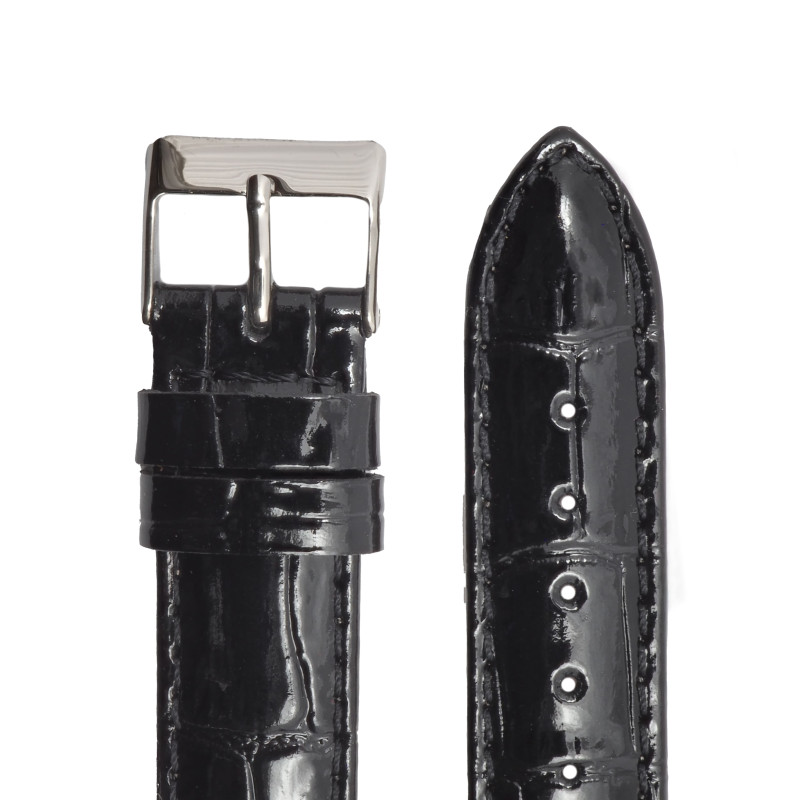 Bracelet de montre Guess cuir noir