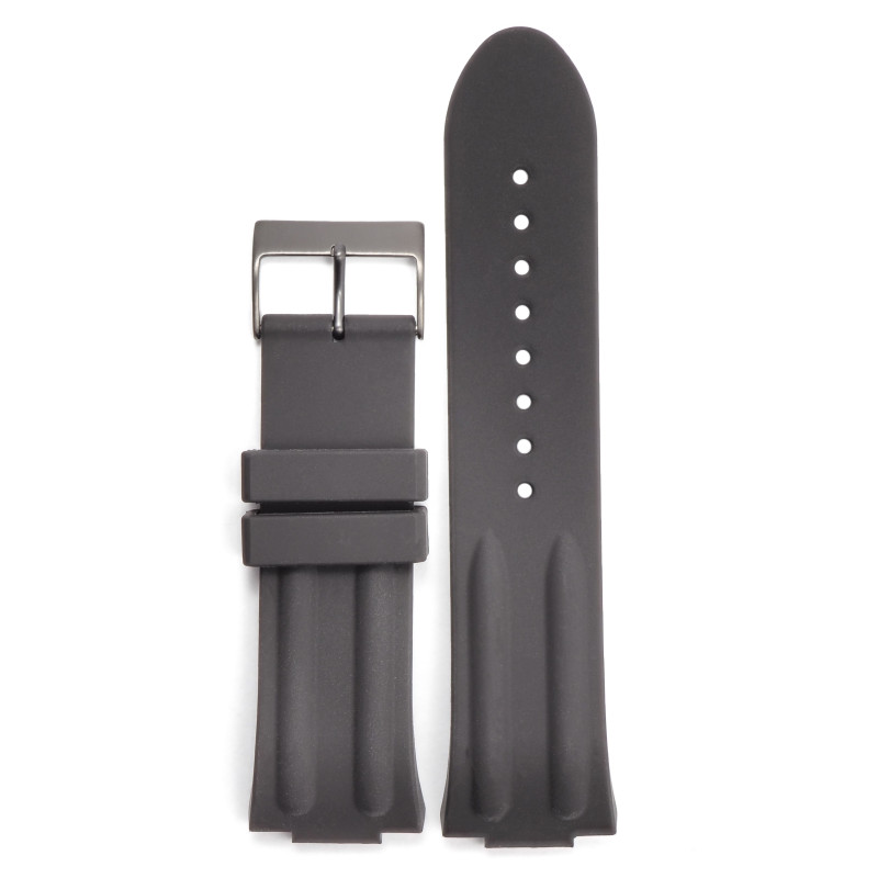 Bracelet de montre Guess silicone noir