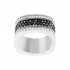 SWAROVSKI VIO:BAGUE W JET/CRY 55