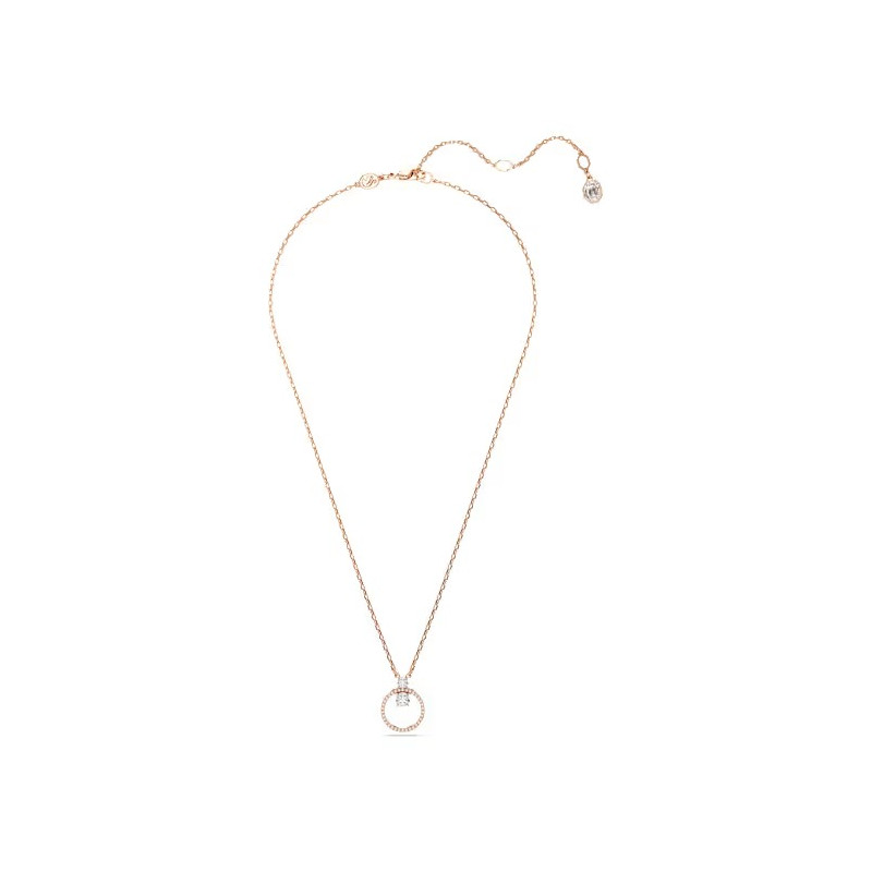 Collier Swarovski Femme Constella doré rose