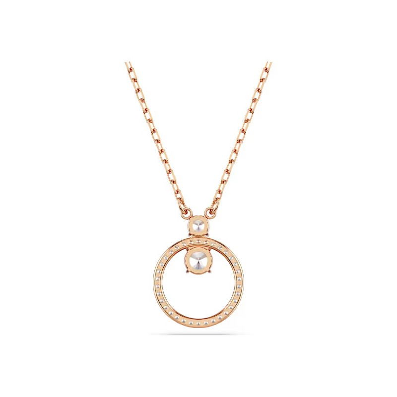 Collier Swarovski Femme Constella doré rose