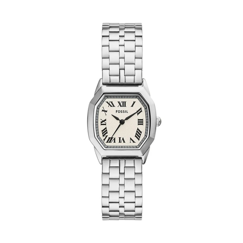 Montre analogique Fossil collection Harlow bracelet acier argenté