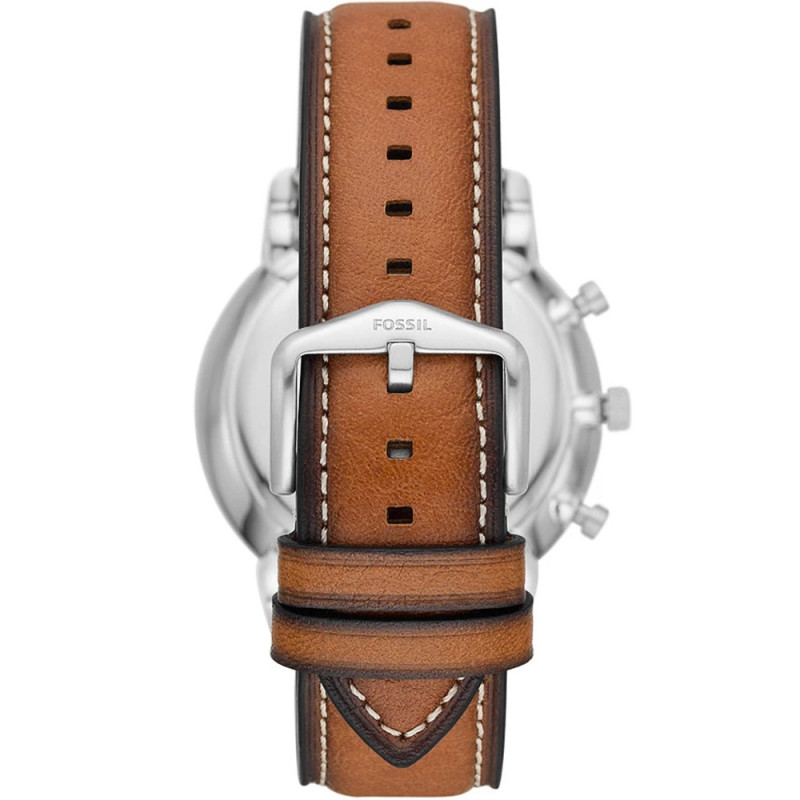 Montre analogique Fossil collection Neutra bracelet cuir marron