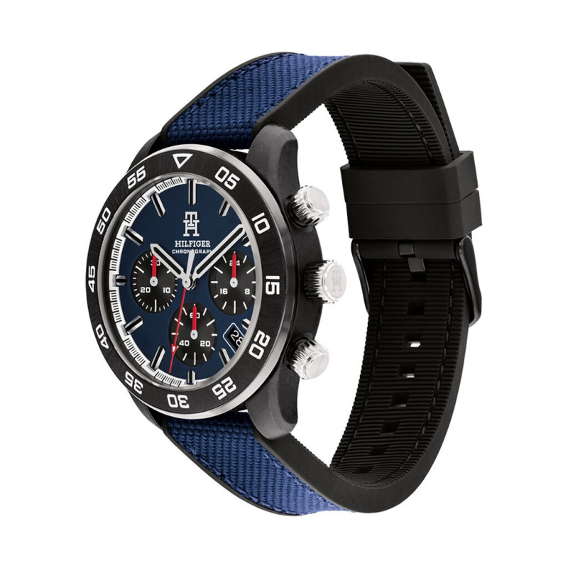 Montre Tommy Hilfiger Th85 Carbon Bleu
