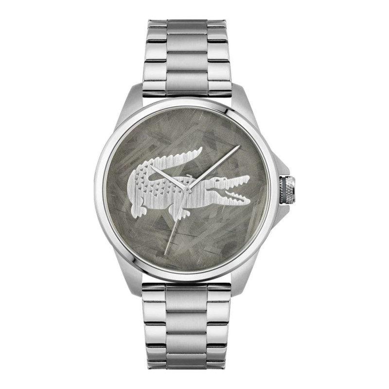 Montre Analogique Lacoste collection Le croc bracelet acier argenté