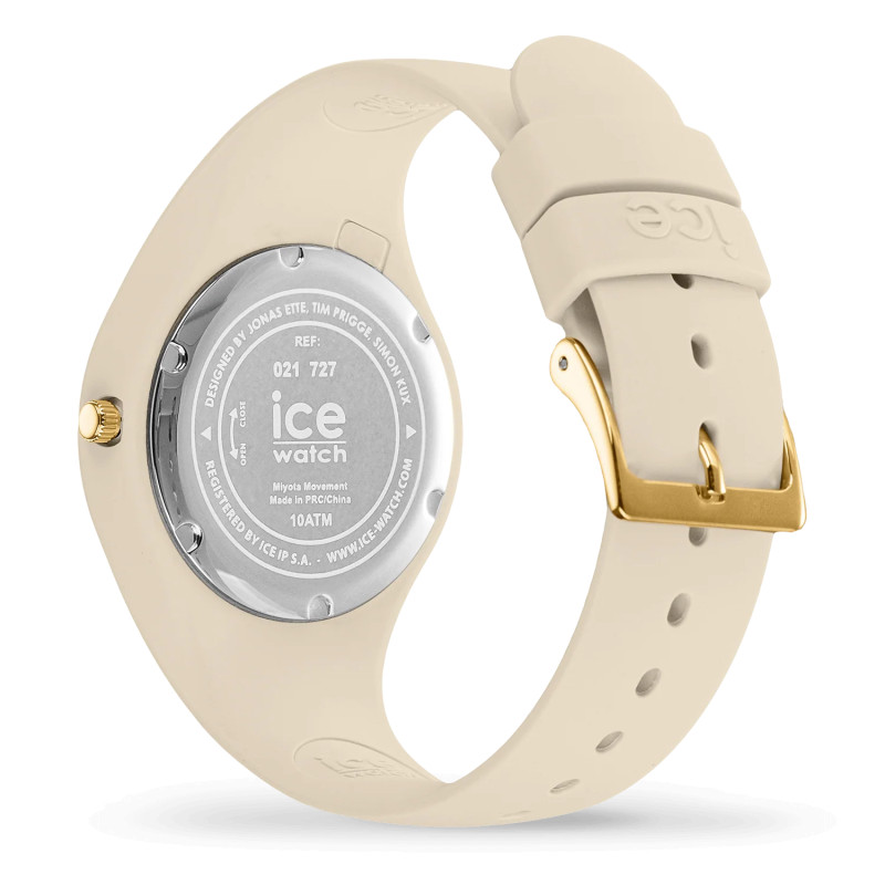 Montre Analogique Ice Watch Collection Ice Leopard Bracelet Silicone Beige