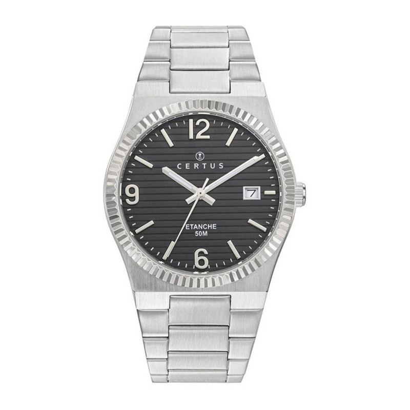 Montre analogique Certus bracelet acier argenté