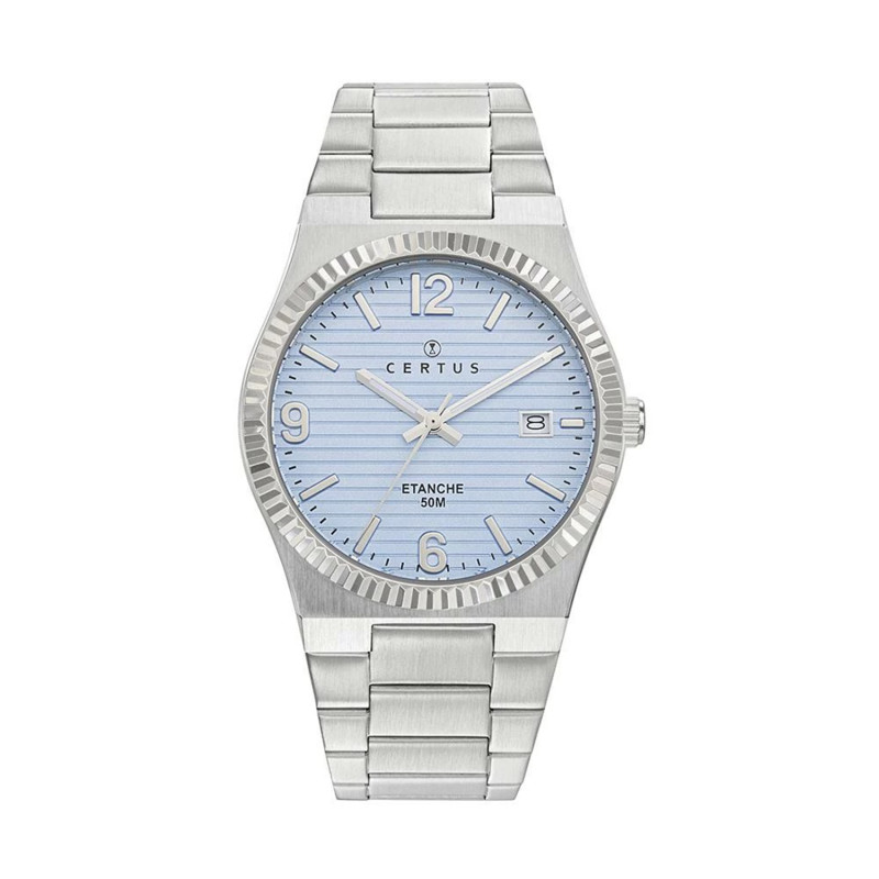 Montre analogique Certus bracelet acier argenté
