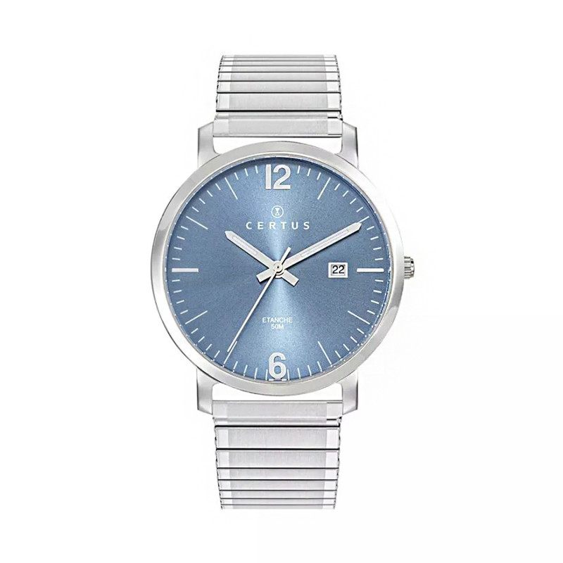 Montre analogique Certus bracelet acier argenté