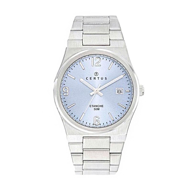Montre analogique Certus bracelet acier argenté