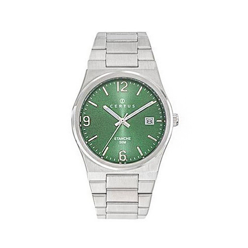 Montre analogique Certus bracelet acier argenté