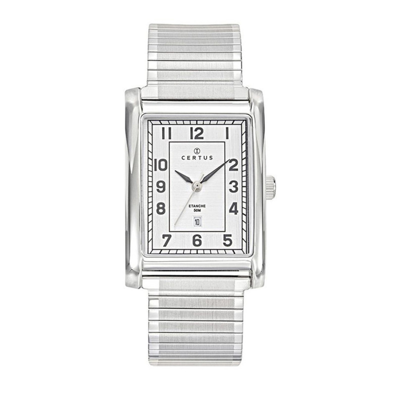 Montre analogique Certus bracelet acier argenté