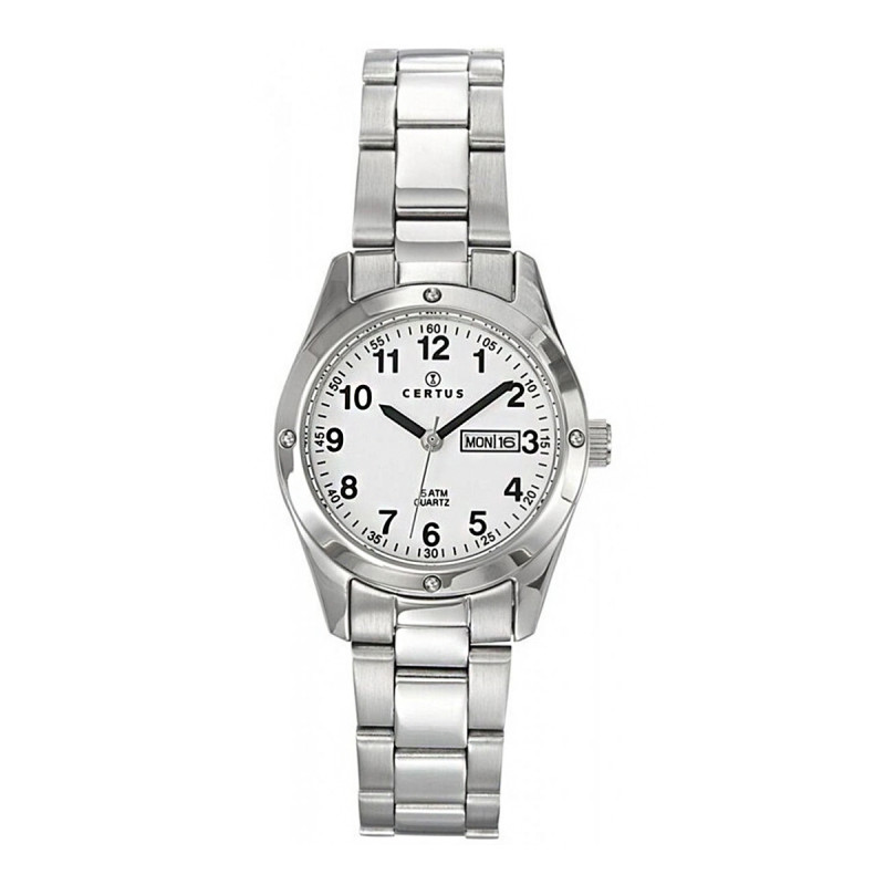 Montre analogique Certus bracelet acier argenté