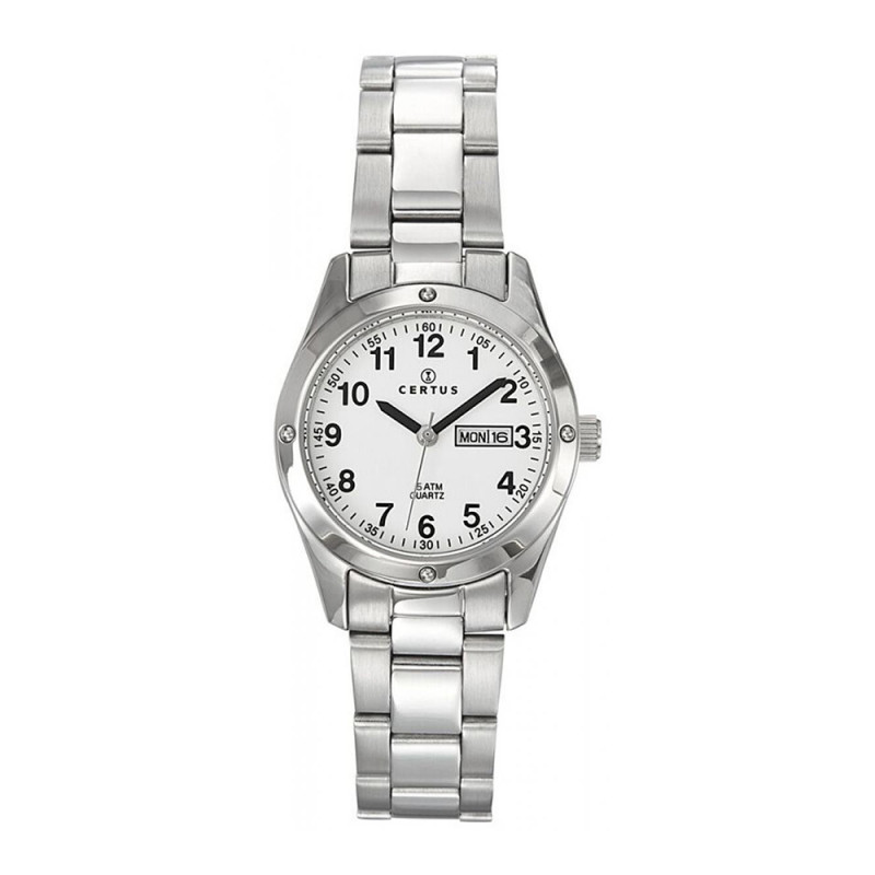 Montre analogique Certus vracelet acier argenté