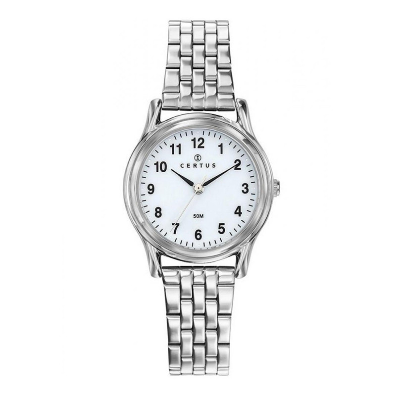 Montre analogique Certus bracelet acier argenté