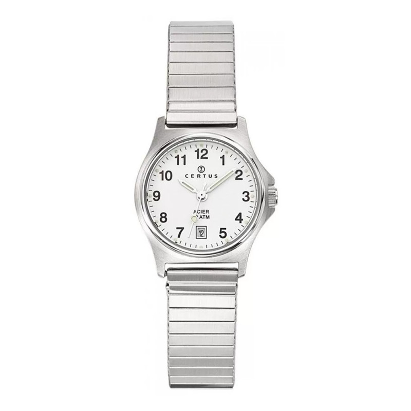 Montre analogique Certus bracelet acier argenté