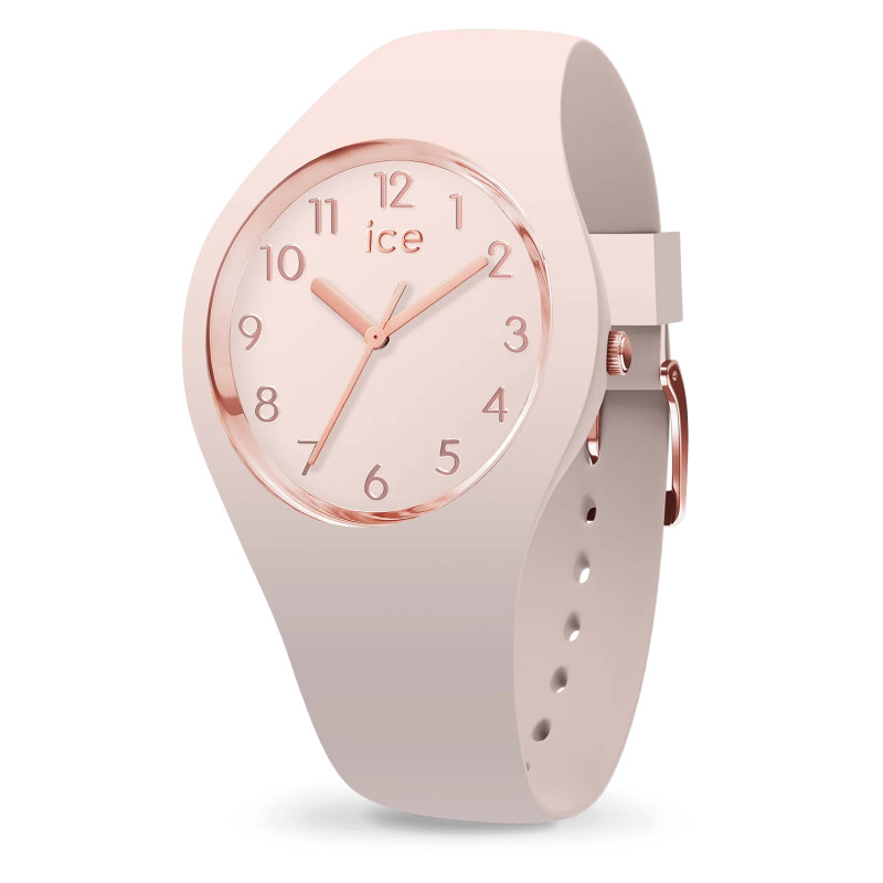 Montre Analogique Ice Watch Collection Ice Glam Colour  Bracelet Silicone Rose