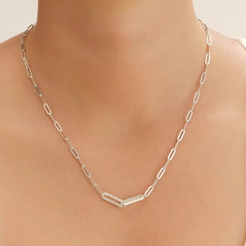 Collier Charles Garnier argent