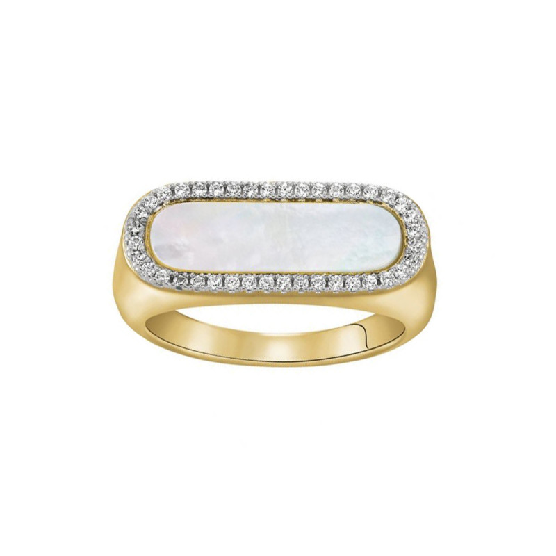Bague Charles Garnier collection Styles argent doré