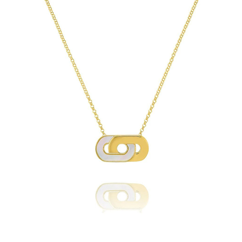 Collier Charles Garnier collection Styles argent doré