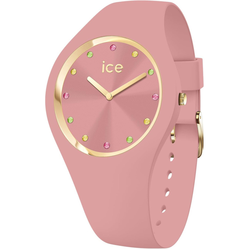 Montre Analogique Ice Watch Collection Ice Cosmos Bracelet Silicone Rose