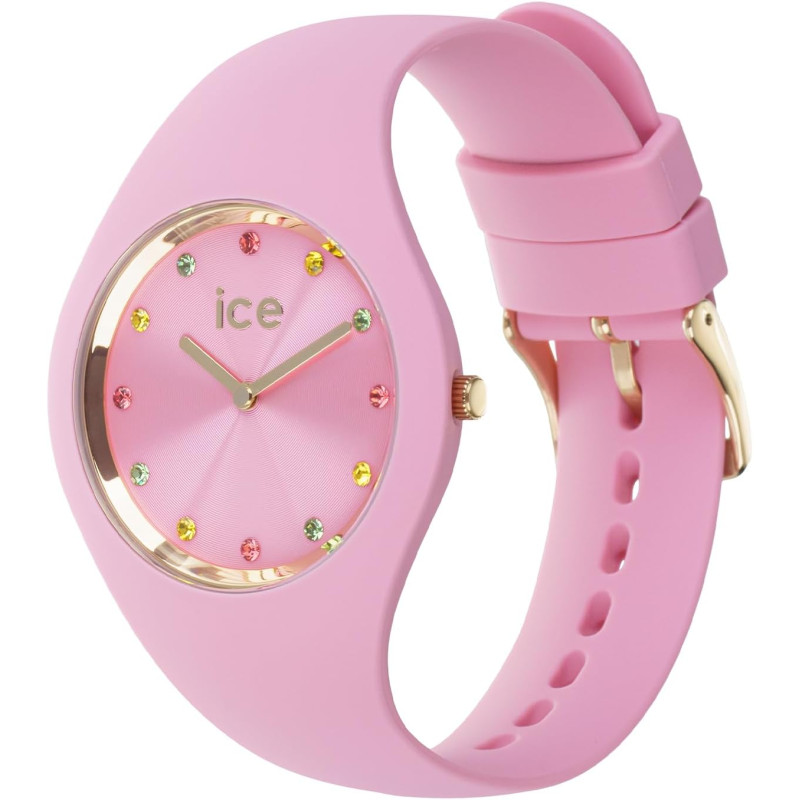 Montre Analogique Ice Watch Collection Ice Cosmos Bracelet Silicone Rose