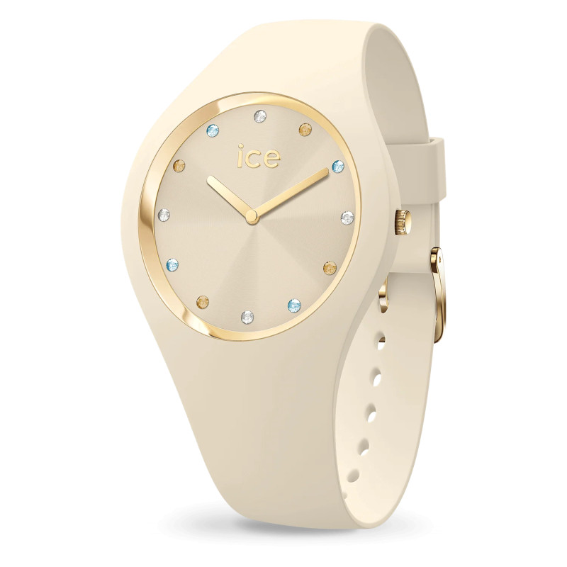 Montre Analogique Ice Watch Collection Ice Cosmos Bracelet Silicone Beige