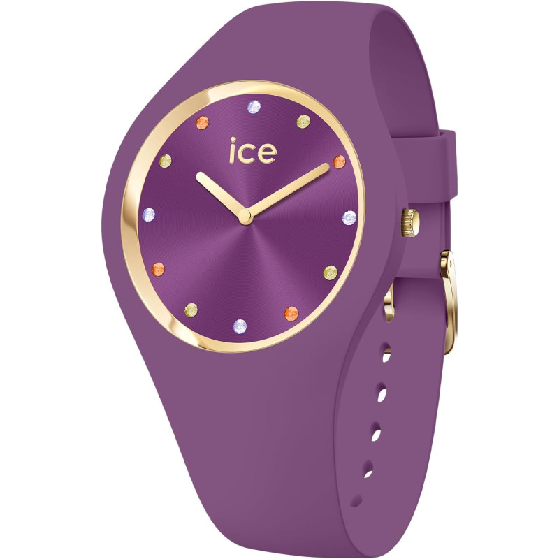 Montre Analogique Ice Watch Collection Ice Cosmos Bracelet Silicone Violet
