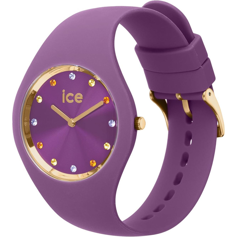 Montre Analogique Ice Watch Collection Ice Cosmos Bracelet Silicone Violet