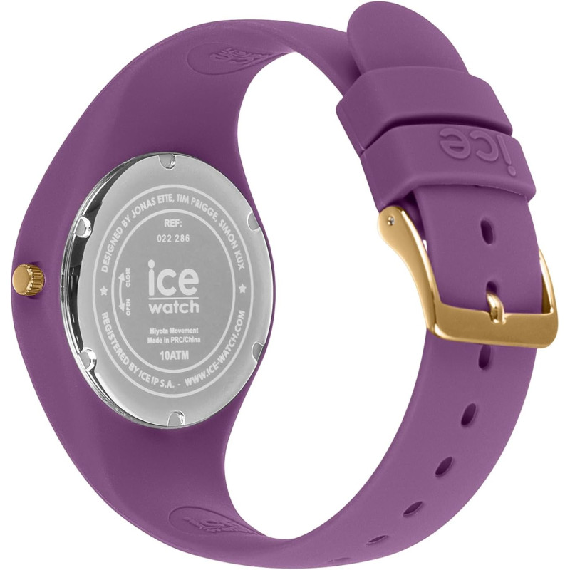 Montre Analogique Ice Watch Collection Ice Cosmos Bracelet Silicone Violet
