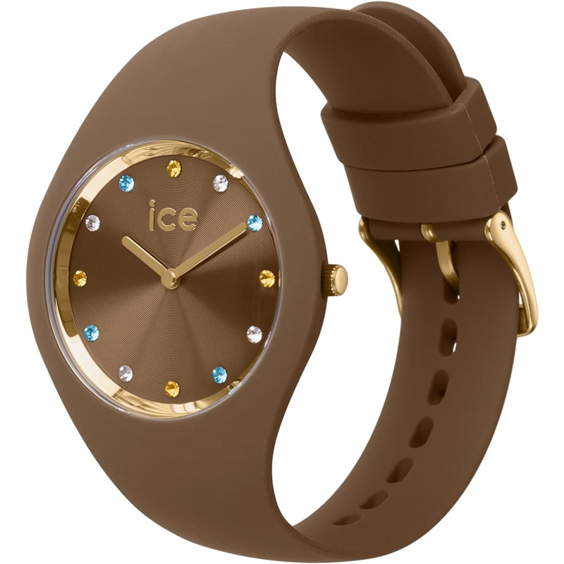 Montre Analogique Ice Watch Collection Ice Cosmos Bracelet Silicone Marron