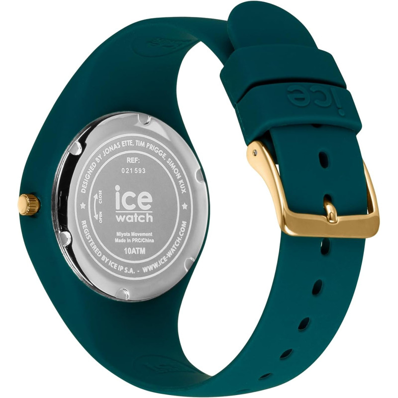 Montre Analogique Ice Watch Collection Ice Cosmos Bracelet Silicone Vert