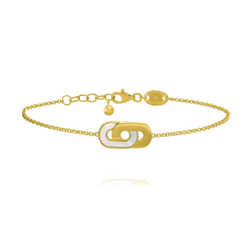 Bracelet Charles Garnier collection Styles argent doré
