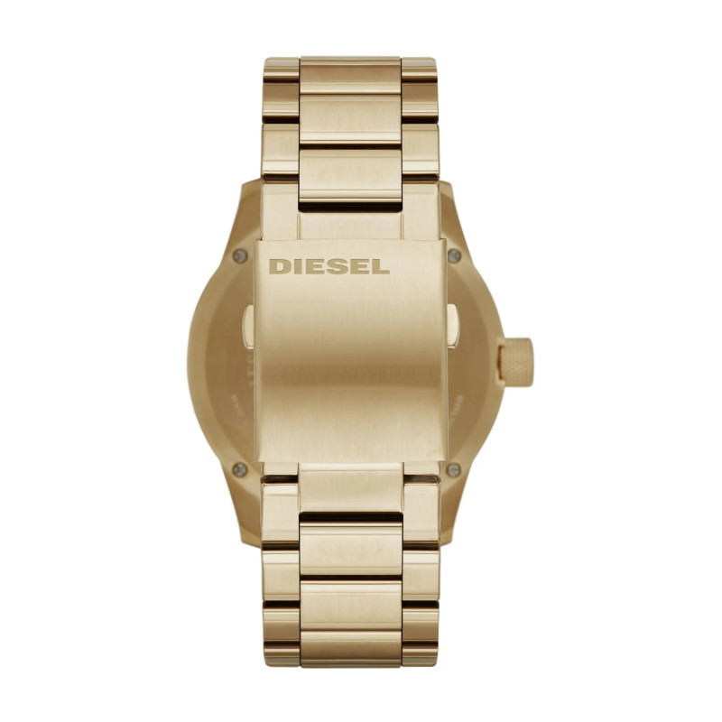 Montre analogique Diesel collection Rasp bracelet acier dorée