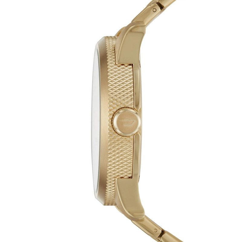 Montre analogique Diesel collection Rasp bracelet acier dorée