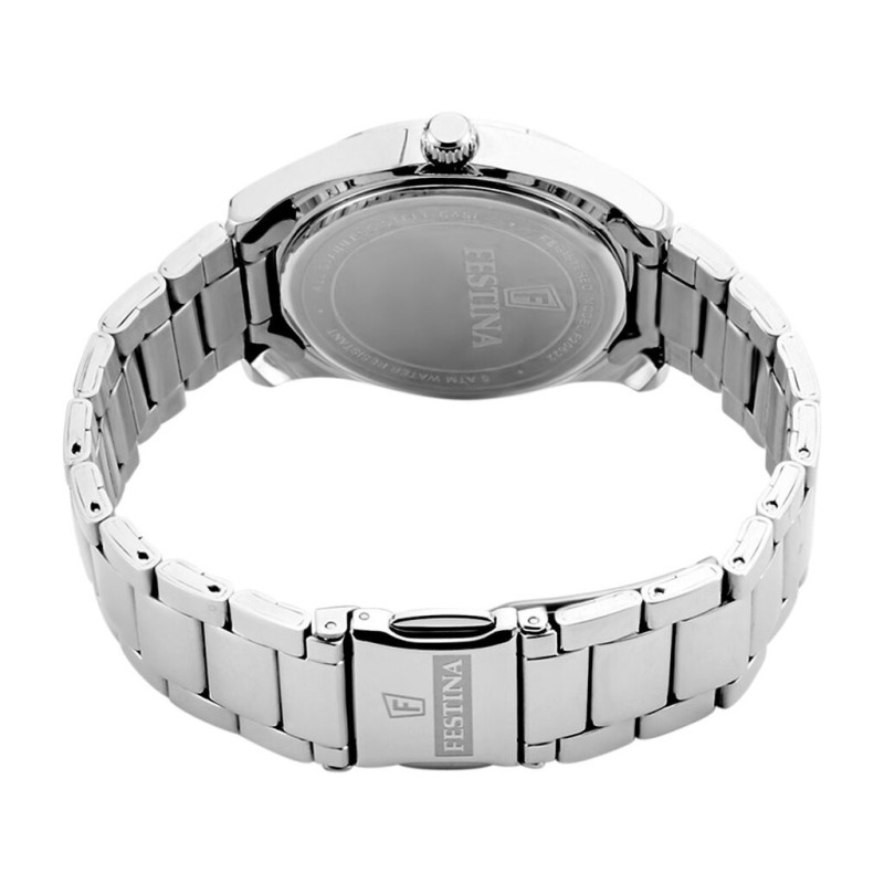 Montre analogique Festina collection Boyfriend bracelet acier argenté