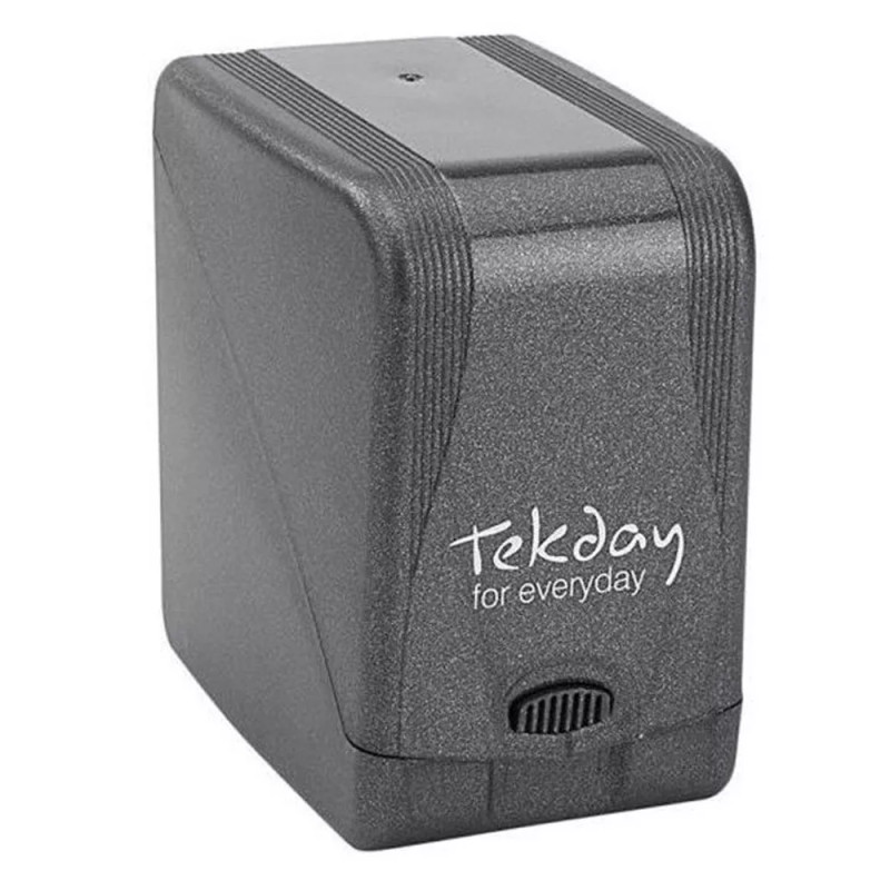 Montre Analogique Tekday Junior bracelet en silicone noir