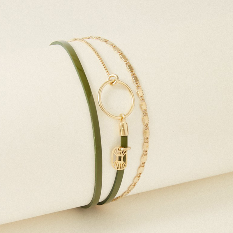 Bracelet Flowers for Zoé collection Tabatha argent doré