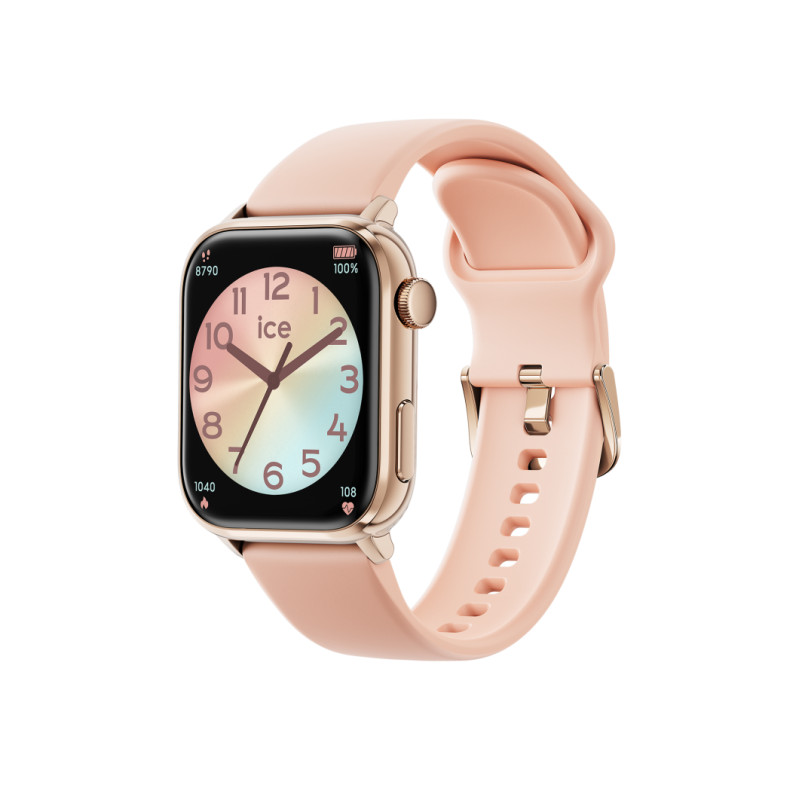 Montre Connectée Ice Watch Collection Ice Smart 2.0 Bracelet Silicone Rose