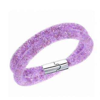 Bracelet Swarovski Stardust Mauve double Bracelet 5140103