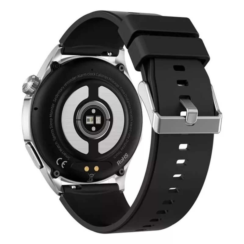 Montre Connectée Smarty Take Care bracelet Silicone noir