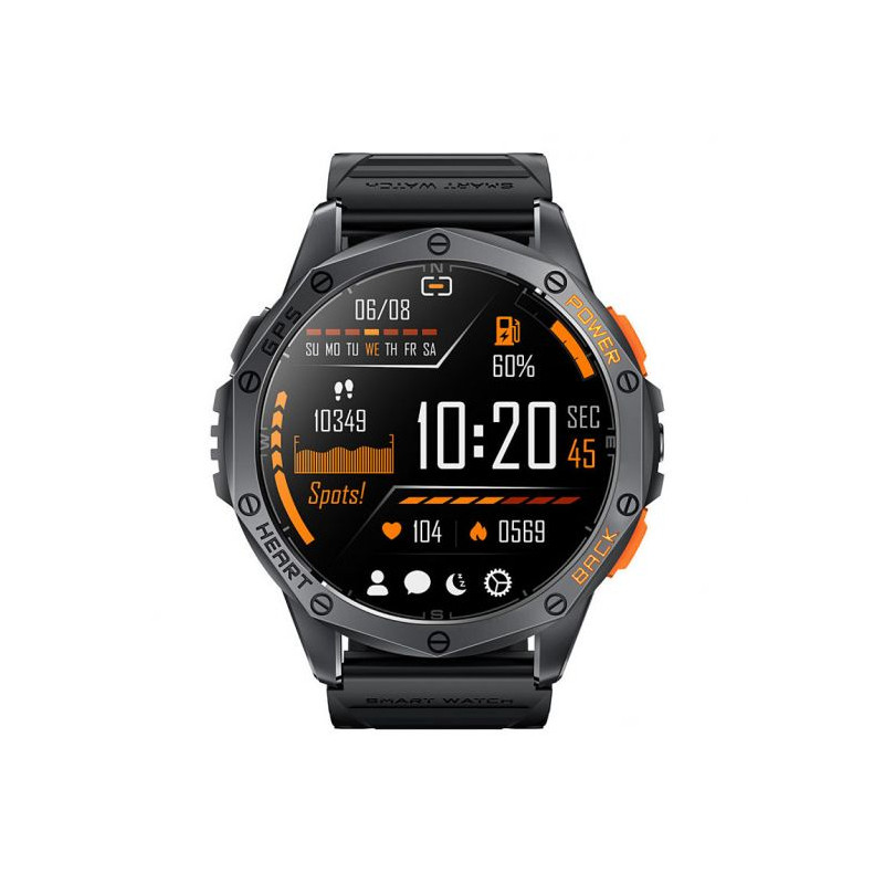 Montre Connectée Smarty GPS Motion Trail bracelet Silicone noir
