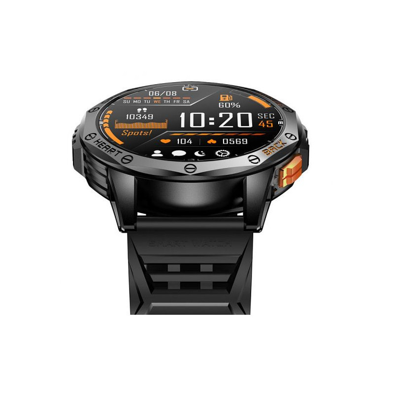 Montre Connectée Smarty GPS Motion Trail bracelet Silicone noir